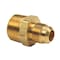 Thrifco Plumbing No. 48 1/2 Inch Flare x 3/4 Inch MIP Brass Adapter 4401140 - alternate 1